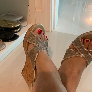 Guess wedges (sold) T